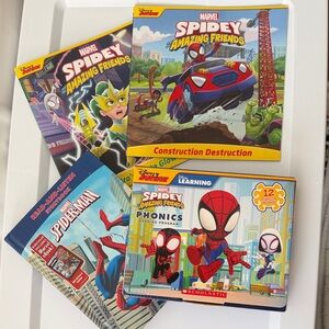 Marvel Spidey Learning Adventure Book Set